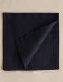 Pure cotton sateen striped napkins set of 4 (British brand)