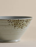 Small ramen bowl textured spin stoneware, imported from the UK