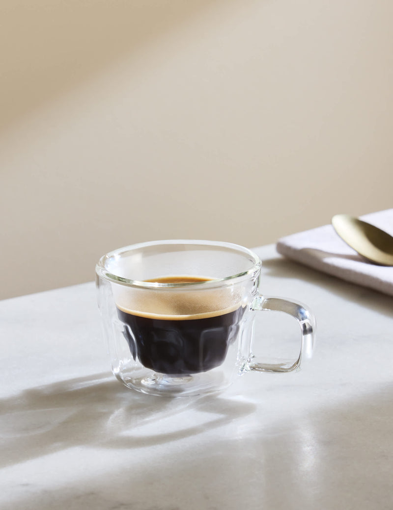 M&S Kelly Hoppen double-walled glass espresso cup (British brand)