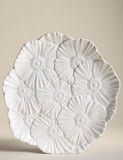 Floral stoneware serving platter 35.5cm, UK version