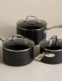 3 piece non-stick pro pan set, imported from the UK