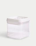 Kitchen storage container 1L square flip-tight (British brand)