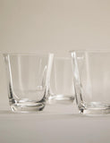 Clear soda optic tumblers set of 4, imported from the UK