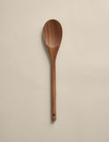 Wooden spoon kitchen utensil with natural grain finish, UK version