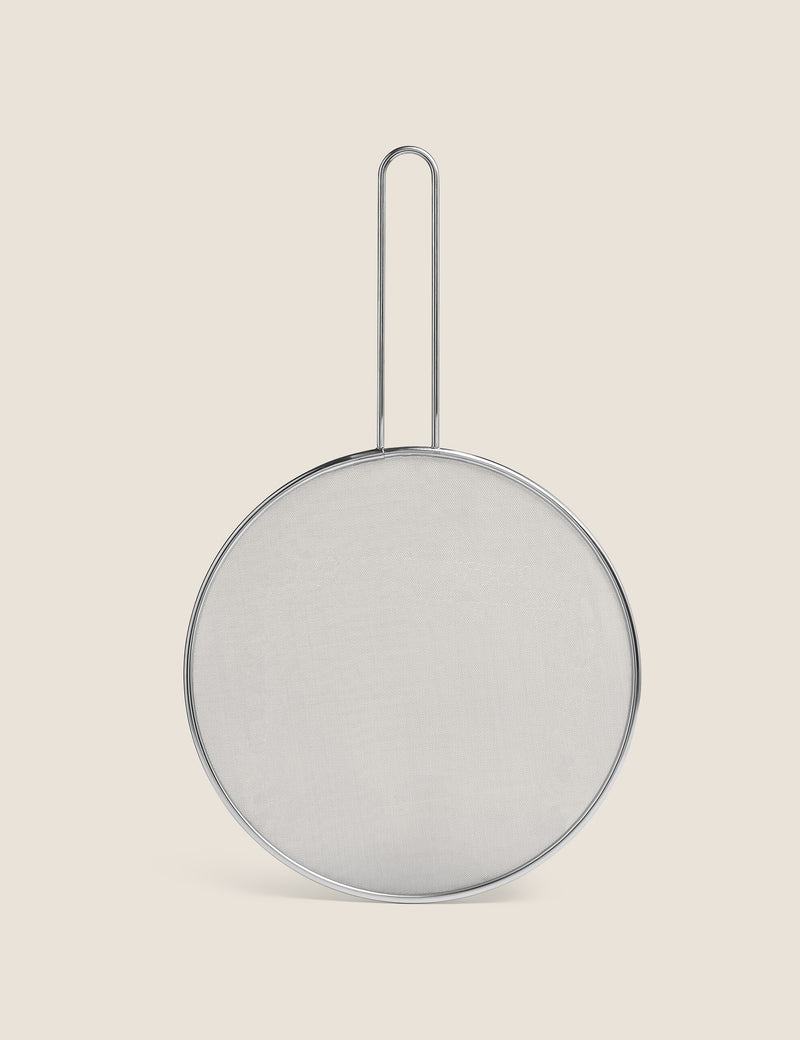 Splatter guard 29cm stainless steel mesh (British brand)