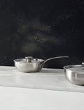 M&S stainless steel chef sauté pan 20cm, imported from the UK