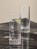 M&S etched hi ball glasses set of 4 (British brand)