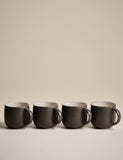 Set of 4 Michigan stoneware mugs (British brand)