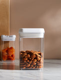 0.8L rectangular flip-tight food storage container, imported from the UK