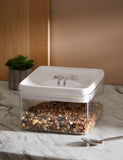 Square flip-tight food storage container 3L (British brand)