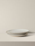 Set of four porcelain dinner plates from the UK - British product