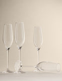 Maxim champagne flutes set of 4 (British brand)