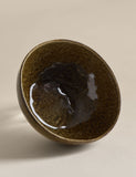 Stoneware reactive glaze cereal bowl for breakfast (British brand)