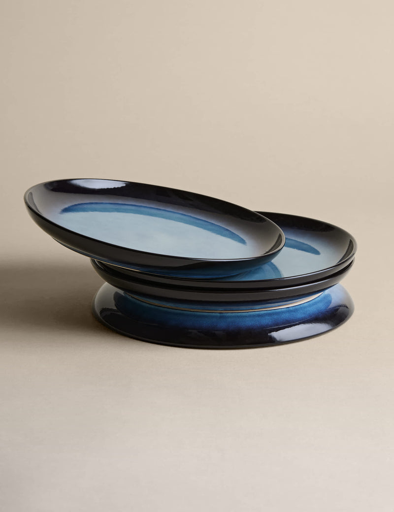 Amberley Set of 4 Stoneware Dinner Plates