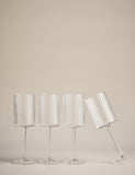 Celine handmade wine glasses set of 4 (British brand)