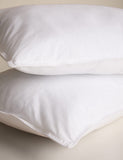 Pure cotton medium pillows (British brand)