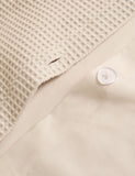 Washed Cotton Waffle Bedding Set