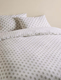 Cotton blend mini leaf bedding set, imported from the UK