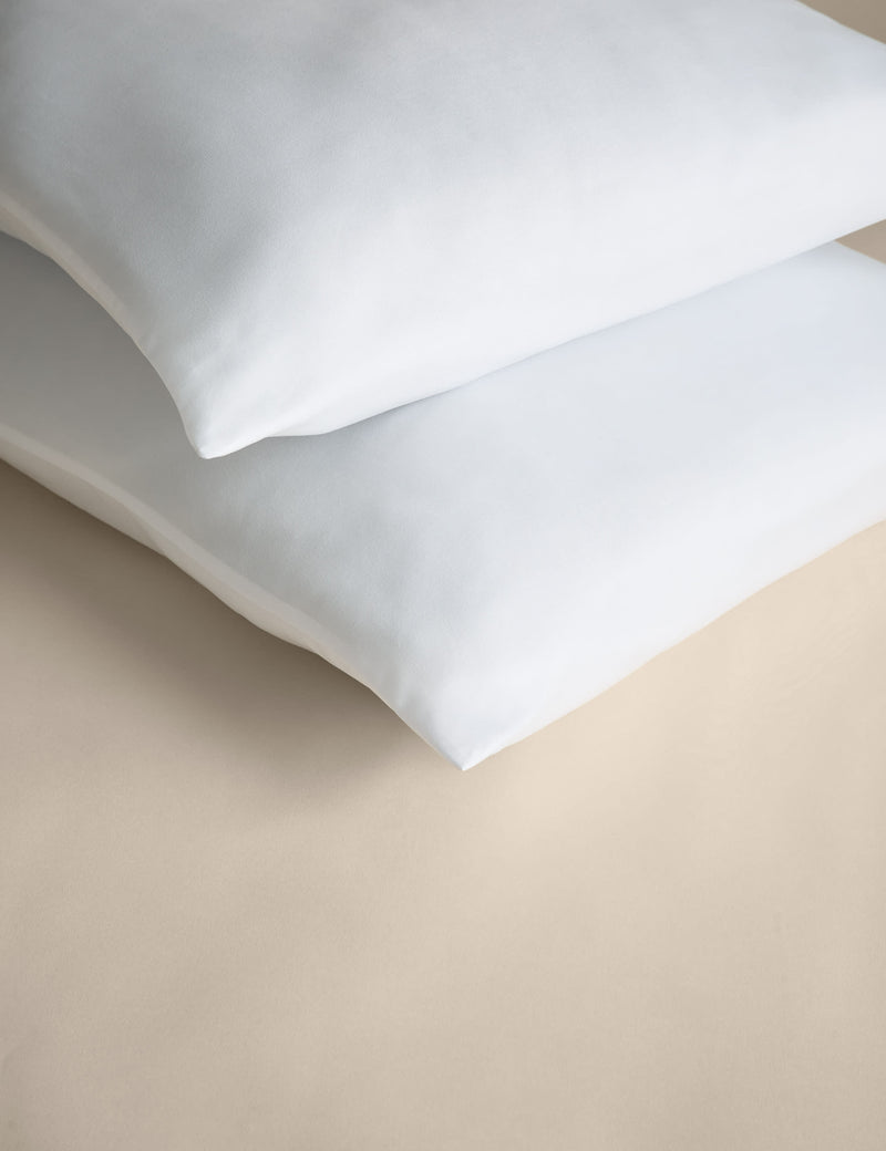 Microfibre medium pillows 2 pack, imported from the UK