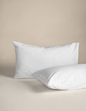 Pure cotton 180 thread count pillowcases 2-pack, imported from the UK