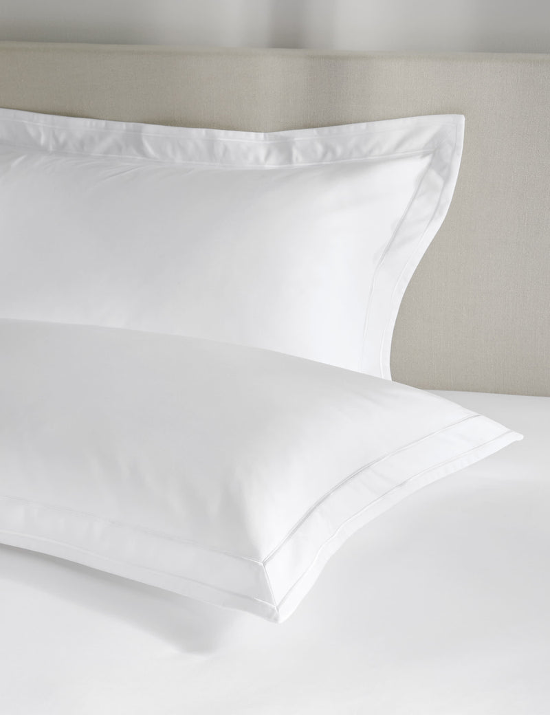 Egyptian cotton Oxford pillowcases 2 pack - British product