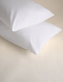 Sleep Solutions waterproof terry pillow protector 2pk (British brand)