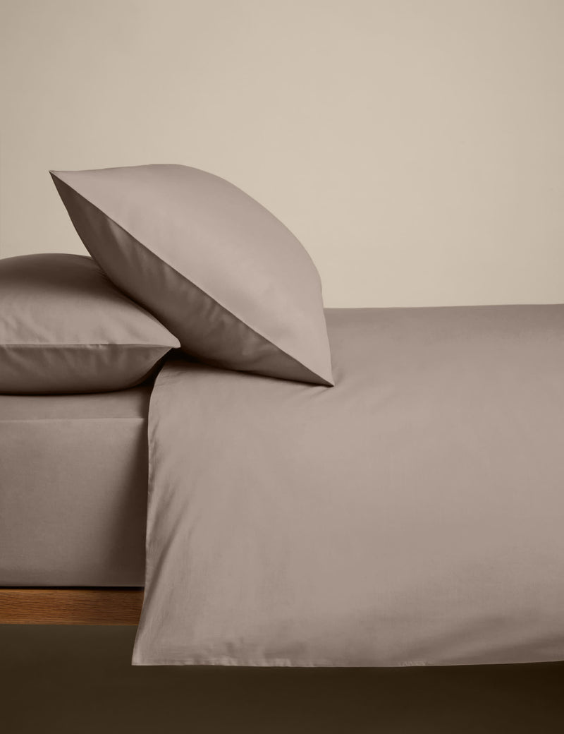 Cotton rich percale bedding set, imported from the UK