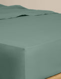 Egyptian cotton deep fitted sheet with StayNEW technology (British brand)