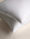 Duck feather and down firm pillows 2 pack - British product