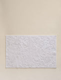 Pure cotton floral bath mat, imported from the UK