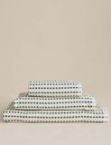 Pure cotton spotty striped towel 500 GSM - British product