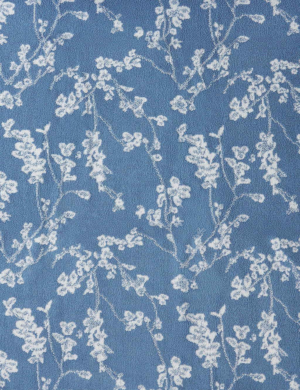 Super Soft Pure Cotton Floral Jacquard Towel GOODS M&S