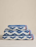 Pure Cotton Ikat Towel 550gsm (British brand)