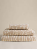 Zebra patterned cotton towel 550gsm, UK version