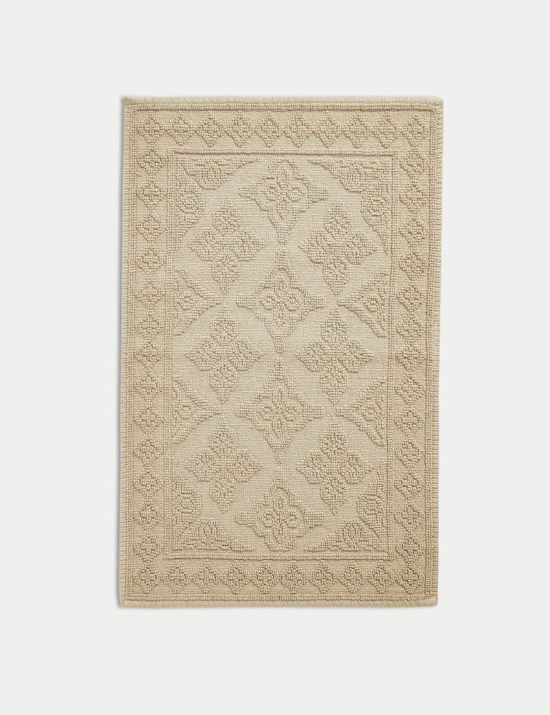 Pure Cotton Textured Bath Mat - Malm