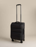 Geneva soft cabin carry-on suitcase with 4 wheels, UK version