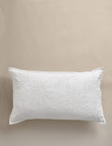 Pure cotton broderie bolster cushion 60 cm - British product