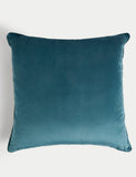 Velvet Piped Large Cushion