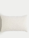 Boucle bolster cushion pure cotton 55cm, UK version