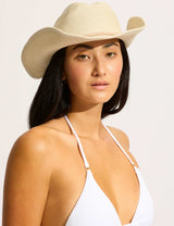 M&S Seafolly Packable Fedora Hat- Buy online at McGrocer