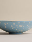 Paint splat stoneware serving bowl, imported from the UK