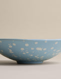 Paint splat stoneware serving bowl, imported from the UK