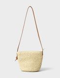 Crew Clothing paper woven cross body bag, imported from the UK