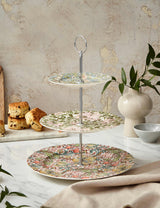 M&S Morris & Co Patterned Round Cake Stand- Buy online at McGrocer