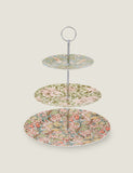 Morris & Co patterned porcelain cake stand - British product