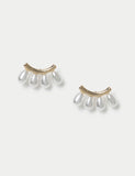 PER UNA pearl effect stud earrings 20mm, imported from the UK
