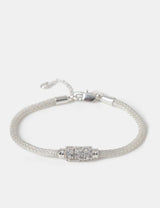 M&S Per Una Cubic Zirconia Glitter Bracelet- Buy online at McGrocer