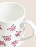 Percy Pig mug 390ml, imported from the UK