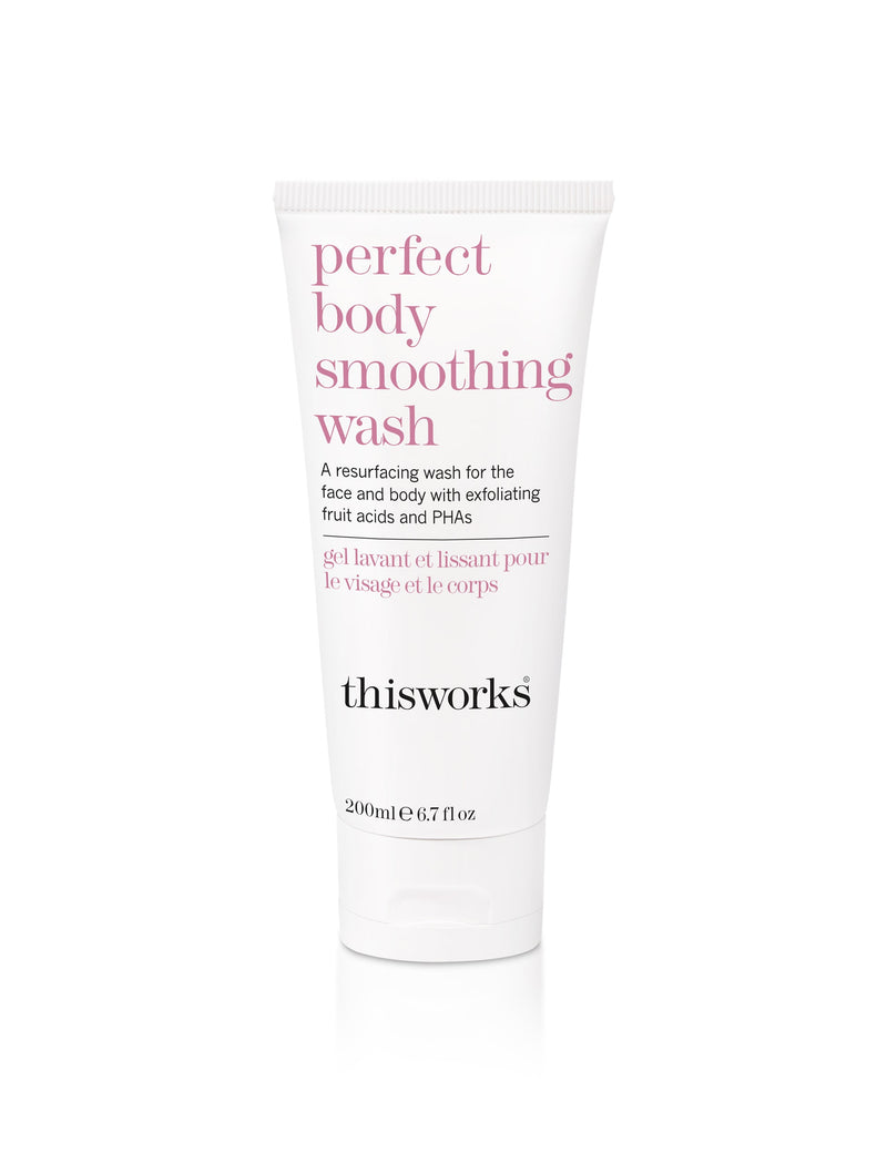 THIS WORKS Perfect Body Smoothing Wash 200ml, imported from the UK