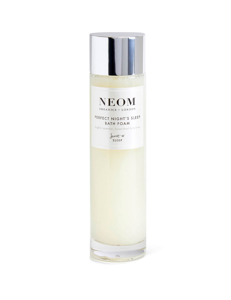 NEOM Perfect Night's Sleep Bath Foam 200ml, imported from the UK